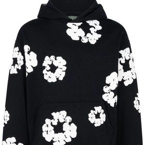 Denim Tears The Cotton Wreath Sweatshirt Black